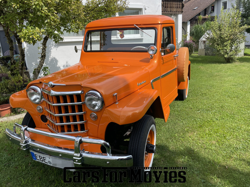 CarsForMovies | Jeep Willys 1961 USA Orange Orange Zivilfahrzeug Geländewagen Bayern 7431 